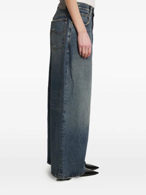 Balenciaga low-rise cotton baggy jeans - Blue - zdjęcie produktu nr 2