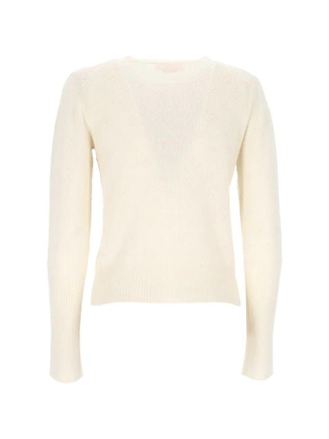 Guest In Residence Compass Jane pointelle-knit cardigan - Neutrals - zdjęcie produktu nr 2