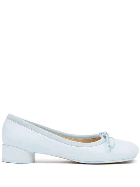 MM6 Maison Margiela 30mm Anatomic Ballerinas - Blue - zdjęcie produktu nr 1