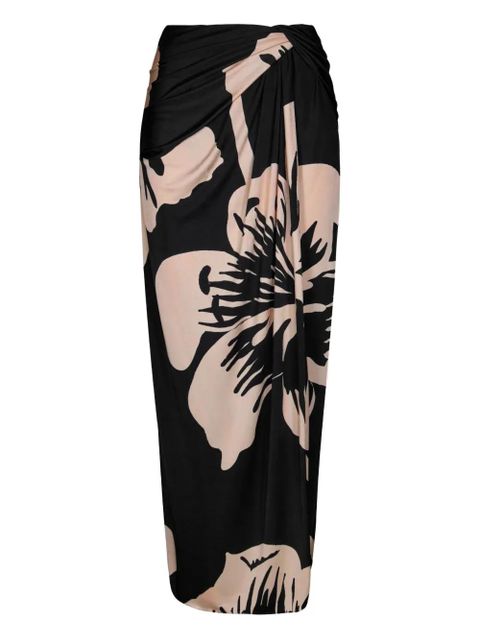 Johanna Ortiz Luminosity floral skirt - Black - zdjęcie produktu nr 1