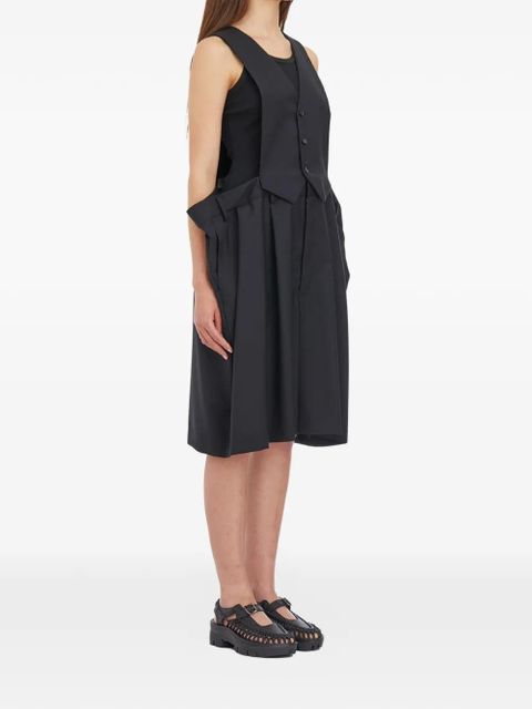 Comme Des Garçons wool playsuit - Black - zdjęcie produktu nr 2