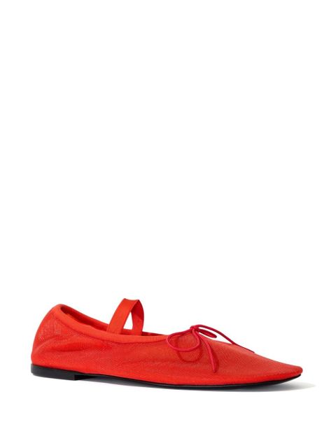 Proenza Schouler Glove Mary Jane ballerina shoes - Red - zdjęcie produktu nr 2