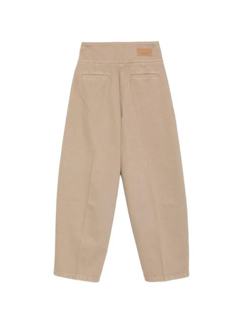 AMI Paris wrapped belted trousers - Neutrals - zdjęcie produktu nr 2