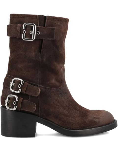 Chloé 60mm Dakota ankle boots - Brown