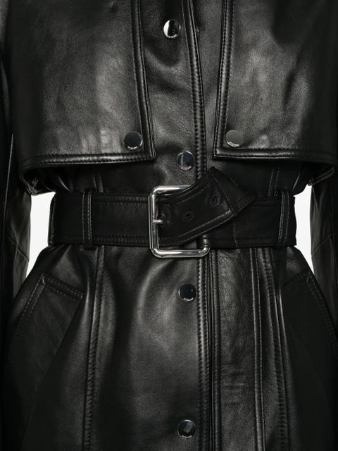 Sportmax belted jacket - Black