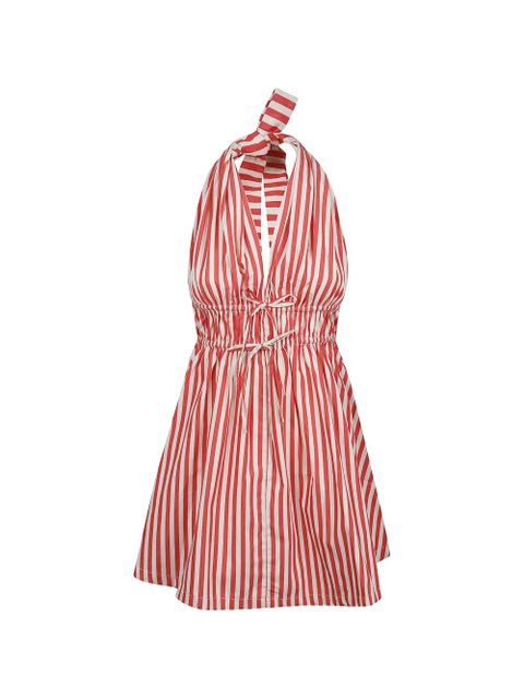 Faithfull the Brand Ermita striped halter dress - Red - zdjęcie produktu nr 1
