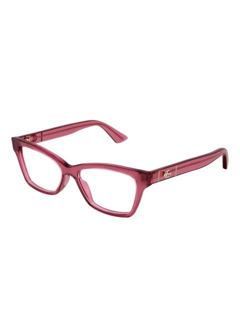 Gucci Eyewear GG logo glasses - Pink - zdjęcie produktu nr 2