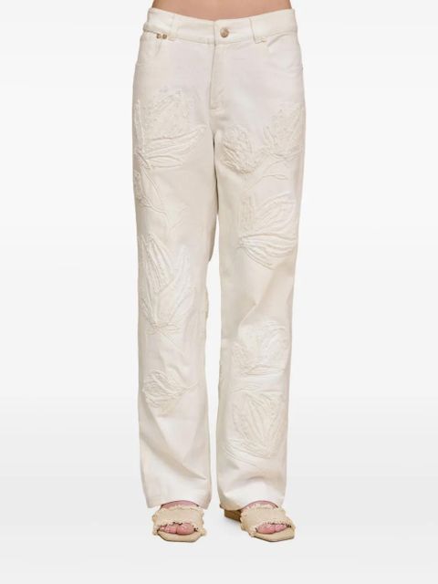 Cult Gaia Flo jeans - White - zdjęcie produktu nr 1