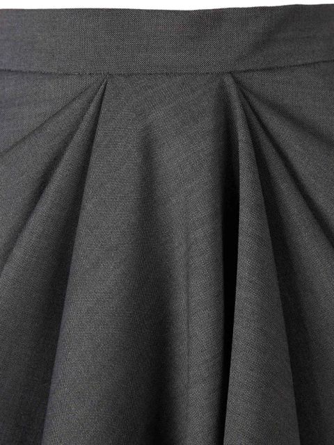 Givenchy draped midi skirt - Grey