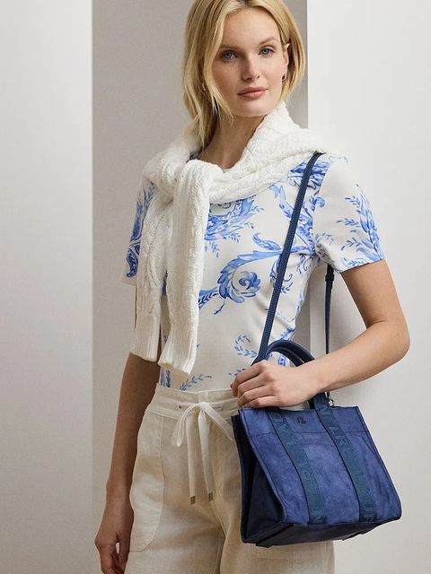 Lauren Ralph Lauren torebka kolor niebieski 431962612 - zdjęcie produktu nr 2