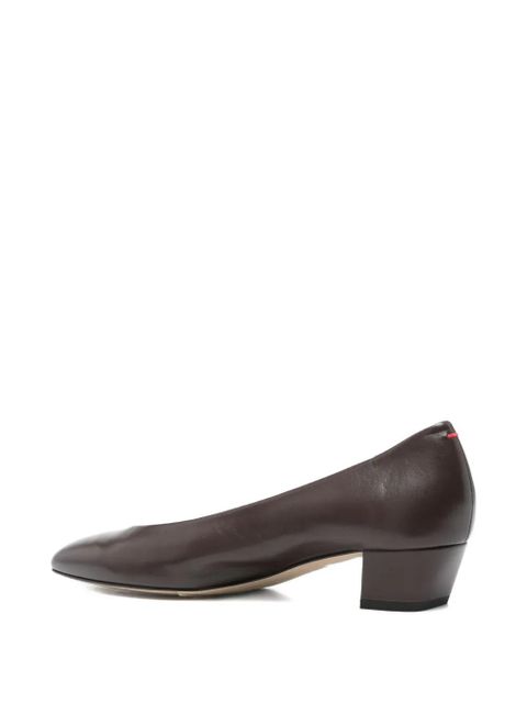 Aeyde 35mm Helia pumps - Brown