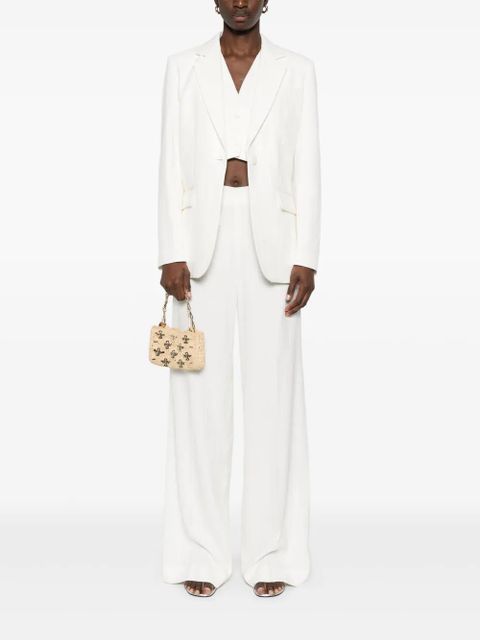 SANDRO pinstriped top - Neutrals