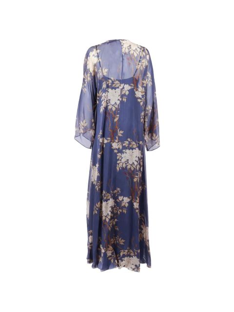 Max Mara floral print dress - Blue - zdjęcie produktu nr 2