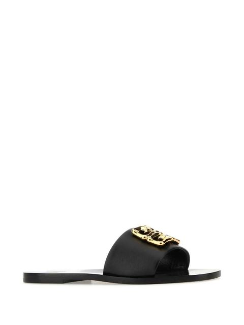 Givenchy 4G Baroque leather slides - Black - zdjęcie produktu nr 2