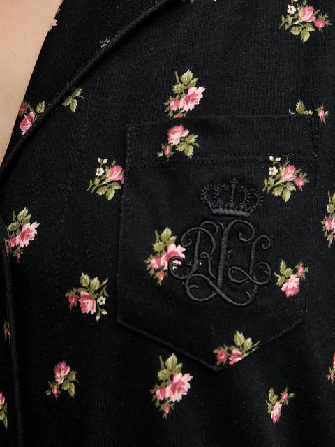 Lauren Ralph Lauren piżama damska kolor czarny ILN92467F