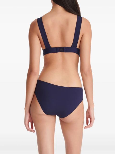 ERES Chrome triangle-cup bikini top - Blue