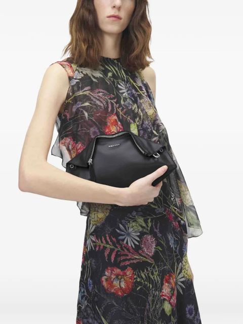 Alexander McQueen zipped clutch - Black - zdjęcie produktu nr 2