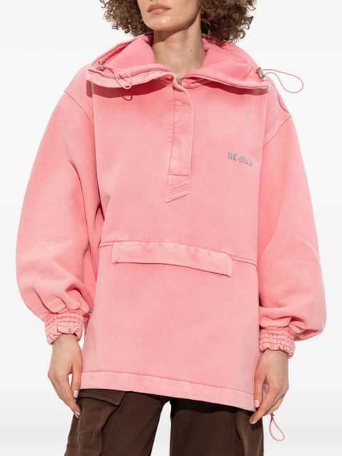 The Attico drawstring cotton jacket - Pink - zdjęcie produktu nr 2