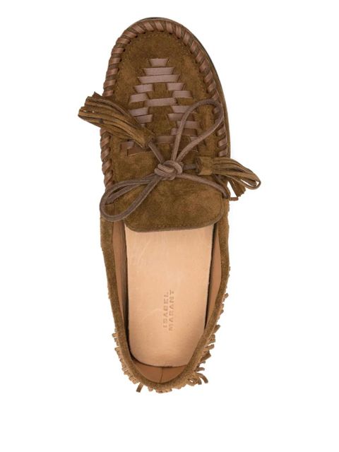 ISABEL MARANT Fitza loafers - Brown