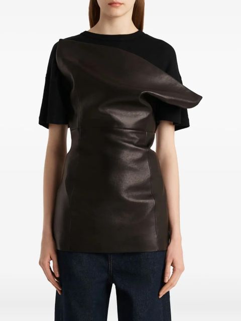 KHAITE asymmetric top - Black