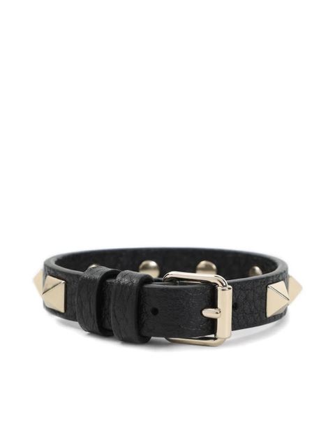 Valentino Garavani stud-embellished bracelet - Black - zdjęcie produktu nr 2