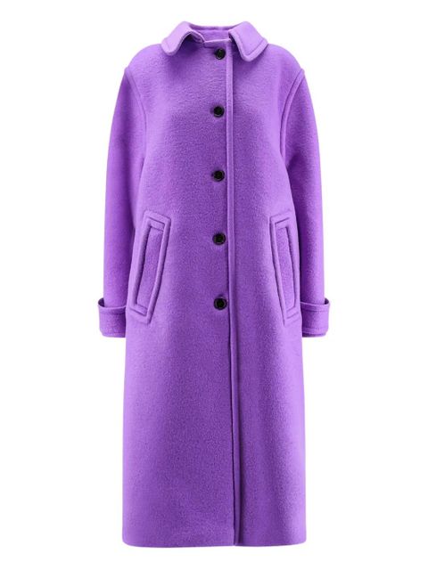 Gucci single-breasted coat - Purple - zdjęcie produktu nr 1