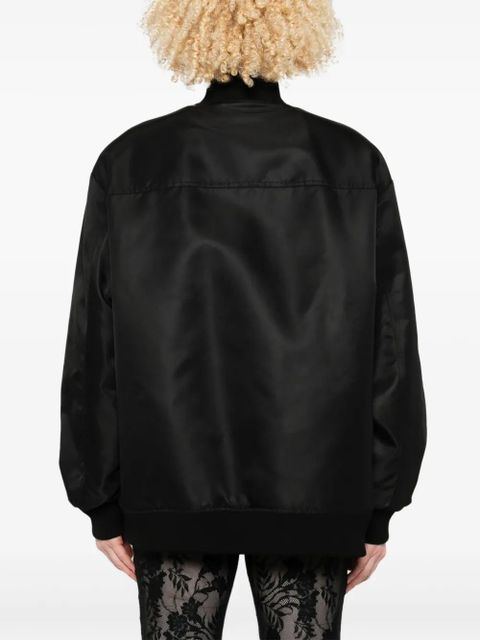 Sportmax button-up bomber jacket - Black