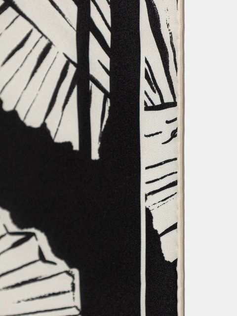 Karl Lagerfeld apaszka jedwabna K/SIGNATURE - zdjęcie produktu nr 2