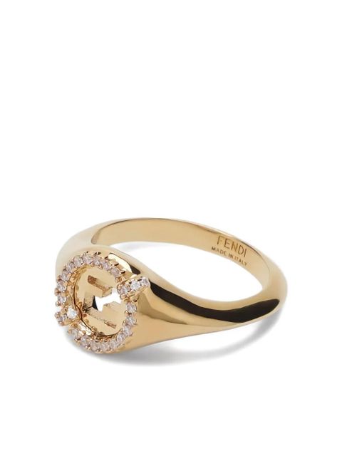 FENDI EverRound logo-detail ring - Gold - zdjęcie produktu nr 1