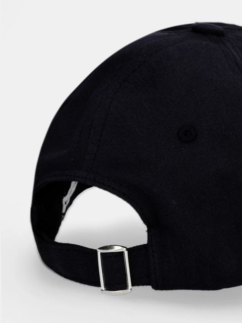 Marc O'Polo czapka z daszkiem bawełniana kolor granatowy 5000007568 - zdjęcie produktu nr 2