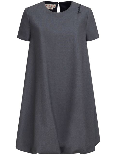 Marni flared mini dress - Grey - zdjęcie produktu nr 1