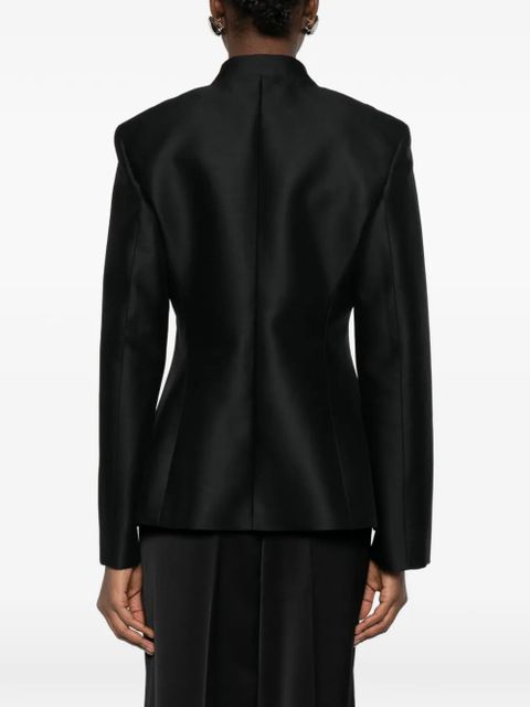 Róhe mandarin hourglass blazer - Black