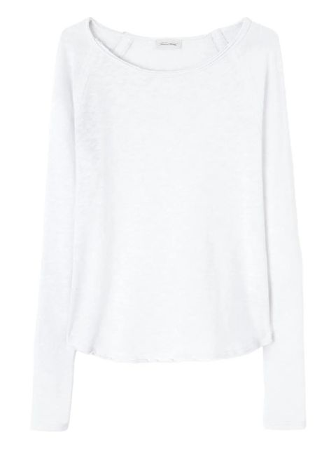 American Vintage Sonoma raglan long-sleeves T-shirt - White - zdjęcie produktu nr 1