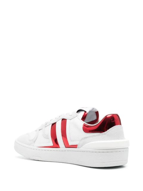 Lanvin Clay leather sneakers - White