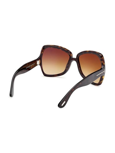 Tom Ford okulary przeciwsłoneczne damskie kolor brązowy FT1222_6052F