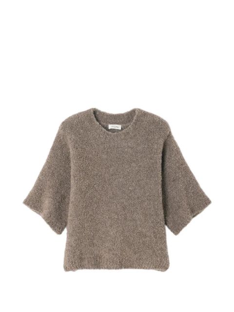 American Vintage Zolly round-neck sweater - Brown - zdjęcie produktu nr 1