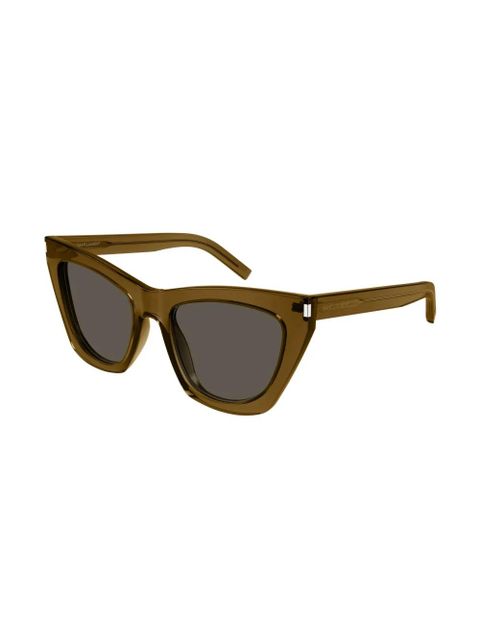 Saint Laurent Eyewear Kate sunglasses - Brown - zdjęcie produktu nr 2