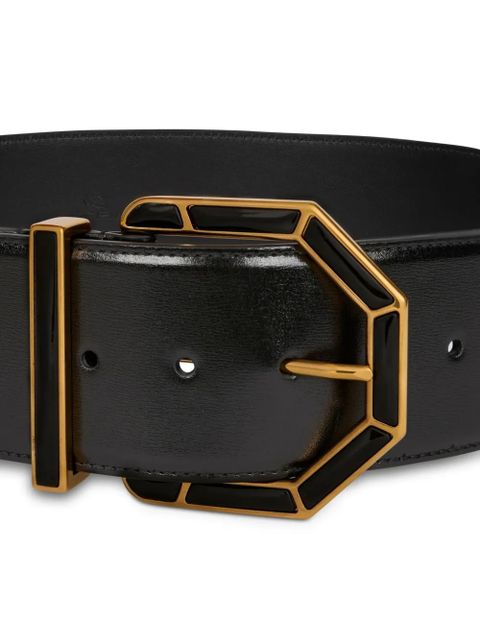 ETRO leather belt - Black - zdjęcie produktu nr 2