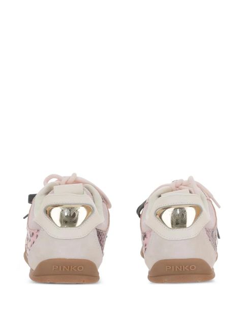 PINKO panelled sneakers