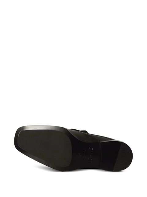 LOEWE square-toe mules - Black