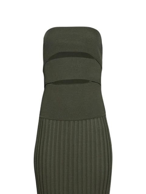Christopher Esber strapless dress - Green - zdjęcie produktu nr 2