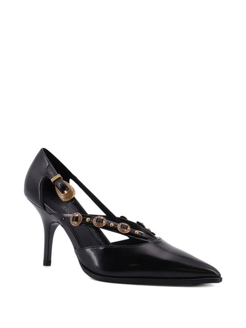 PINKO Lady 02 buckle-strap heeled pumps - Black - zdjęcie produktu nr 2