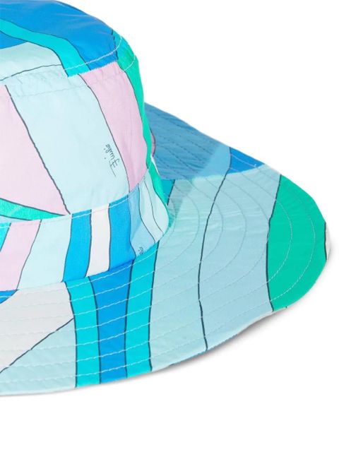 PUCCI Iride-print Safari hat - Blue - zdjęcie produktu nr 2