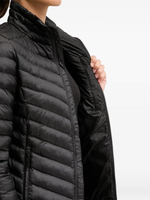 The North Face Huila zip quilted puffer jacket - Black