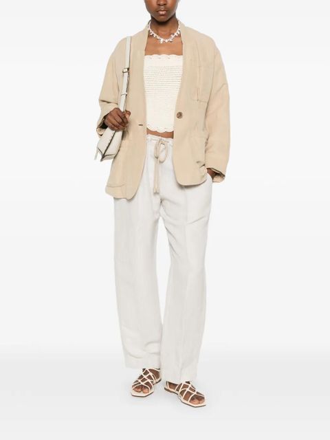 ISABEL MARANT Soraya single-breasted jacket - Neutrals - zdjęcie produktu nr 2