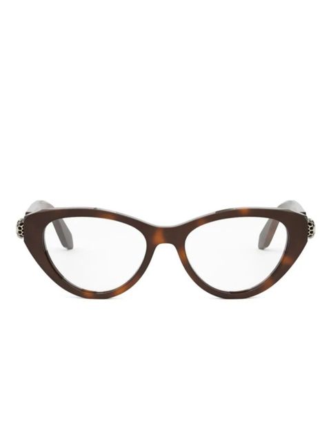 Bvlgari cat-eye glasses - Brown - zdjęcie produktu nr 1