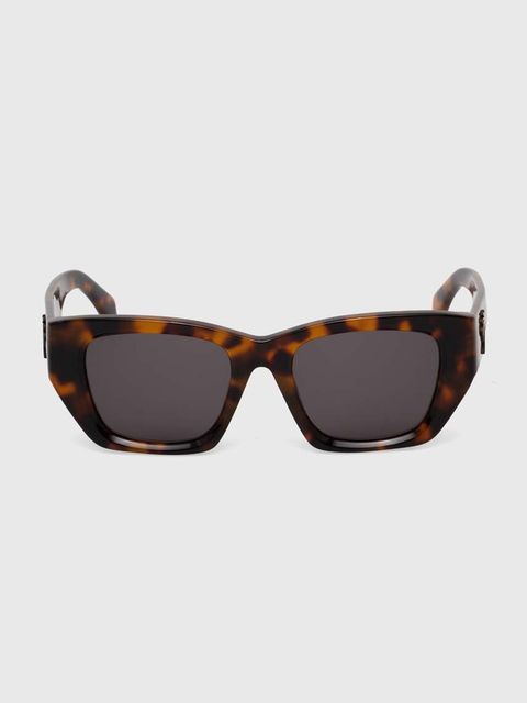 Palm Angels okulary przeciwsłoneczne kolor brązowy PERI034_516007 - zdjęcie produktu nr 1