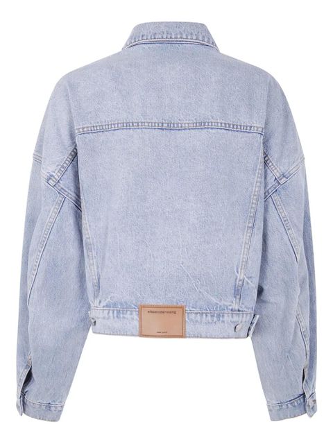 Alexander Wang light-wash denim jacket - Blue - zdjęcie produktu nr 2