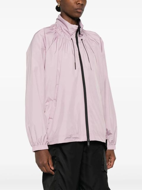 Moncler drawstring-neck puff-sleeve jacket - Pink - zdjęcie produktu nr 2
