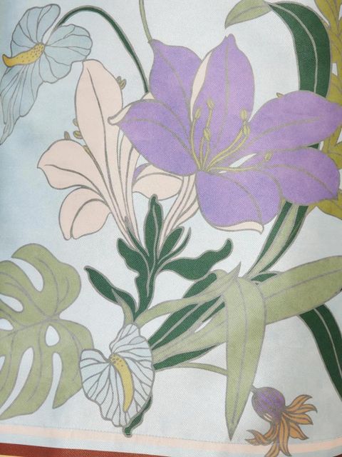 ALEMAIS Alfie floral-print mini dress - Blue